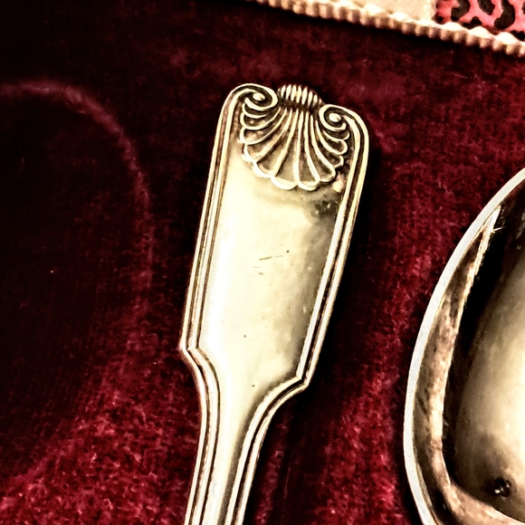 Antique (1900-1940) Worcester Silver Co. England EPNS A1 Small Spoons, Set Of 3 - Picture 5 of 6